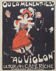 Poster voor het Café Riche, c.1896